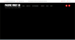 Desktop Screenshot of pacificfirstaid.ca